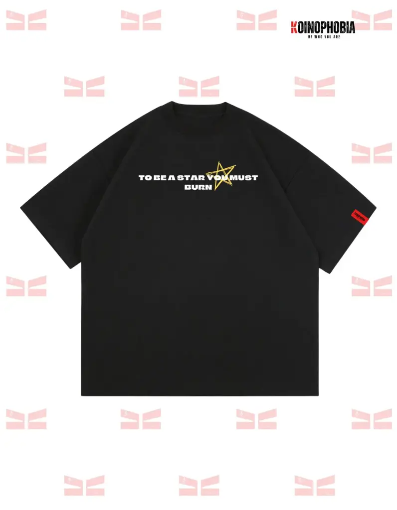 Star - Cropped Oversize - T-shirt