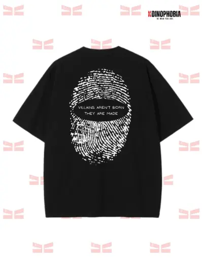 Villain Aren't Born - Oversize T shirt