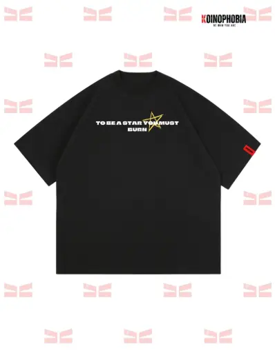 Star - Cropped Oversize - T-shirt
